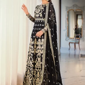 AJSE-03 EMBROIDERED NET 3 PCS